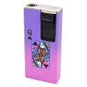 Windproof Jet Flame Refillable Slide Button Cigarette