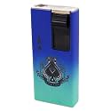 Windproof Jet Flame Refillable Slide Button Cigarette