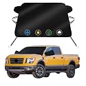 Windshield Cover for Ice &amp; Snow for Nissan Titan 2020-2022 2023 2024