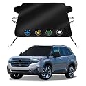 Windshield Cover for Ice &amp; Snow for Subaru Forester 2019-2023 2024