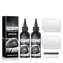 Windshield Crack Repair Kit,Professional ​Glass Repair Liquid for Chips & Cracks,Quick Fix ​Auto Glass Repair Tools(2pcs x 50ml)