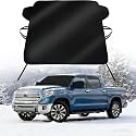 Windshield Snow Cover for Toyota Sequoia 2023-2025 2026/Toyota Tundra 2022-2025 2026 Limited SR5 Platinum TRD Pro Pickup Front Windshield Cover for Ice and Snow for All Season Winter Protector