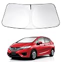 Windshield Sun Shade Sunshade for 2015-2019 2020 Honda Fit