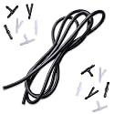 Windshield Washer Hose Kit, OTUAYAUTO Universal 4 Meter Washer Fluid Hose with 12 Pcs Hose Connectors, Compatible with Most Car for Connecting Washer Pumps and Nozzles