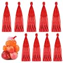 Windyun 1000 Pcs Reusable Mesh Nylon Netting Bulk, 20 Inch, Red