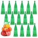 Windyun 1500 Pcs Reusable Mesh Nylon Netting Bulk, 20 Inch, Green