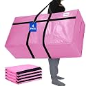 Windyun 4 Pack 69 Gallon Extra Large Moving Bags XXL Heavy Duty Storage Bag