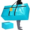 Windyun 4 Pack 69 Gallon Extra Large Moving Bags XXL Heavy Duty Storage Bag