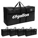 Windyun 4 Pack 69 Gallon Extra Large Moving Bags XXL Heavy Duty Storage Bag