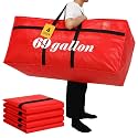 Windyun 4 Pack 69 Gallon Extra Large Moving Bags XXL Heavy Duty Storage Bag