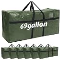 Windyun 4 Pack 69 Gallon Extra Large Moving Bags XXL Heavy Duty Storage Bag