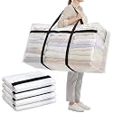 Windyun 4 Pack 75 Gallon Extra Large Moving Bags XXL Heavy Duty Storage Bag