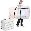 Windyun 4 Pack 98 Gallon Extra Large Moving Bags XXL Heavy Duty Storage Bag
