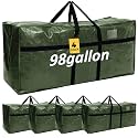 Windyun 4 Pack 98 Gallon Extra Large Moving Bags XXL Heavy Duty Storage Bag