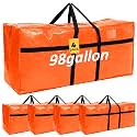 Windyun 4 Pack 98 Gallon Extra Large Moving Bags XXL Heavy Duty Storage Bag