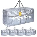 Windyun 4 Pack 98 Gallon Extra Large Moving Bags XXL Heavy Duty Storage Bag