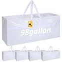 Windyun 4 Pack 98 Gallon Extra Large Moving Bags XXL Heavy Duty Storage Bag