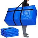 Windyun 4 Pack 98 Gallon Extra Large Moving Bags XXL Heavy Duty Storage Bag