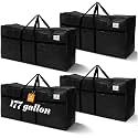Windyun 4 Pcs 177 Gallon Extra Large Moving Bags XXL Heavy Duty Storage Bag
