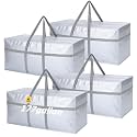 Windyun 4 Pcs 177 Gallon Extra Large Moving Bags XXL Heavy Duty Storage Bag