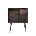 Wine Cabinet Freestanding Wine Cabinet, Sideboard Modern Storage Cabinet Ideal for Living Room, Kitchen, Dining Room, Bar Cabinet Liquor Cabinet Bar for Home(C)
