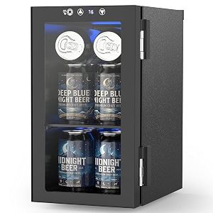 Electactic Wine Fridge Freestanding Counter-top 12 Cans