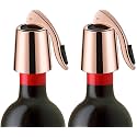 2-Pack Wine Stoppers, Airtight Seals to Keep Wine Fresh, Easy Press-to-Seal