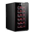 Wine Thermostat,Built-In Independent Temperature-Controlled Wine Cabinet,Small Independent Refrigerator,Suitable for Home Kitchen Office Bar,Red Wine,White Wine And Champagne Cellar,D 18 01