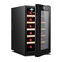 Wine Thermostat,Built-In Independent Temperature-Controlled Wine Cabinet,Small Independent Refrigerator,Suitable for Home Kitchen Office Bar,Red Wine,White Wine And Champagne Cellar,D 18 02