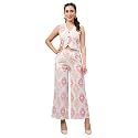 WineRed Woman Geometric Print Waistcoat amp Pant