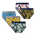 Winging Day Little Boys' Cotton Brief Soft Underwear Multipack