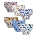 Winging Day Little Boys' Cotton Brief Soft Underwear Multipack