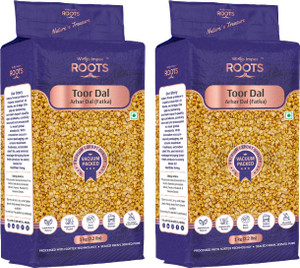 wings impex roots unpolished yellow toorarhar dal 2 kg