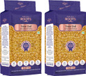 wings impex roots Unpolished Yellow Toor/Arhar Dal (2 kg)