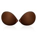 Wingslove Adhesive Bra Reusable Strapless Self Silicone Push-up Invisible Sticky Bras for Backless Dress