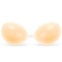 Wingslove Adhesive Bra Reusable Strapless Self Silicone Push-up Invisible Sticky Bras for Backless Dress