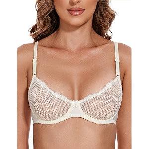 Wingslove Womens Sexy 1 2 Cup Lace