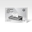 Wingwise 24-Pack Shredder Lubricant Sheets, 8.5 x 6 Inches, Sharpens Blades & Prevents Jams, Mess-Free Maintenance for Home and Office Use