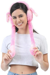 winity cute pink earmuff high quality with beauty ear muff