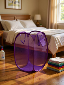 winner 20 l purple laundry bag