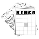 WinnerWhy 36 Pcs Blank Bingo Cards 8x10 Inch Jumbo Bingo Cards Bulk