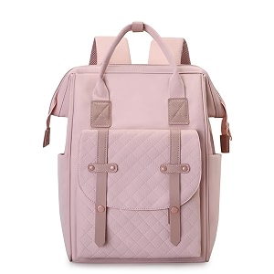 winnies travel diaper bag backpack with trolley sleeve  waterproof maternity bag for moms with laptop compartment insulated bottle holders tissue dispenser amp anti-theft pocket