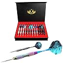WINSDART Darts Metal Tip Set,Steel Tip Darts,12pcs 22g,Gift Box,Mens Gifts