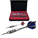 WINSDART Darts Metal Tip Set,Steel Tip Darts,12pcs 22g,Gift Box,Mens Gifts