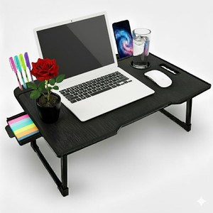 winsobey folding study table wooden solid wood study table