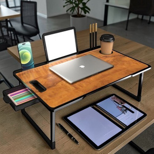 winsobey folding study table wooden solid wood study table