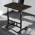 Winsobey height adjustable folding table Wooden Metal