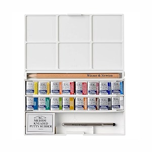 winsor amp newton cotman water color deluxe sketchers pocket box