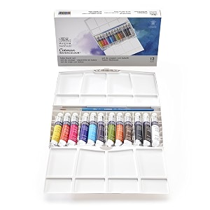 winsor amp newton cotman water color painting plus - 8ml set of 12 tubes