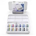 Winsor &amp; Newton Cotman Water Colour Brush Pen Set - 12 Half Pens (Multicolor)